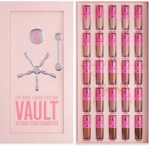 💕5/$18 Jeffree Star Nude Liquid Lipstick Vault - Picture 2 of 5